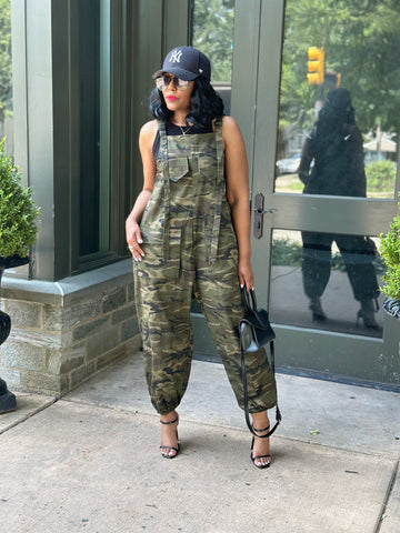 Ready For War Camo Jumpsuit