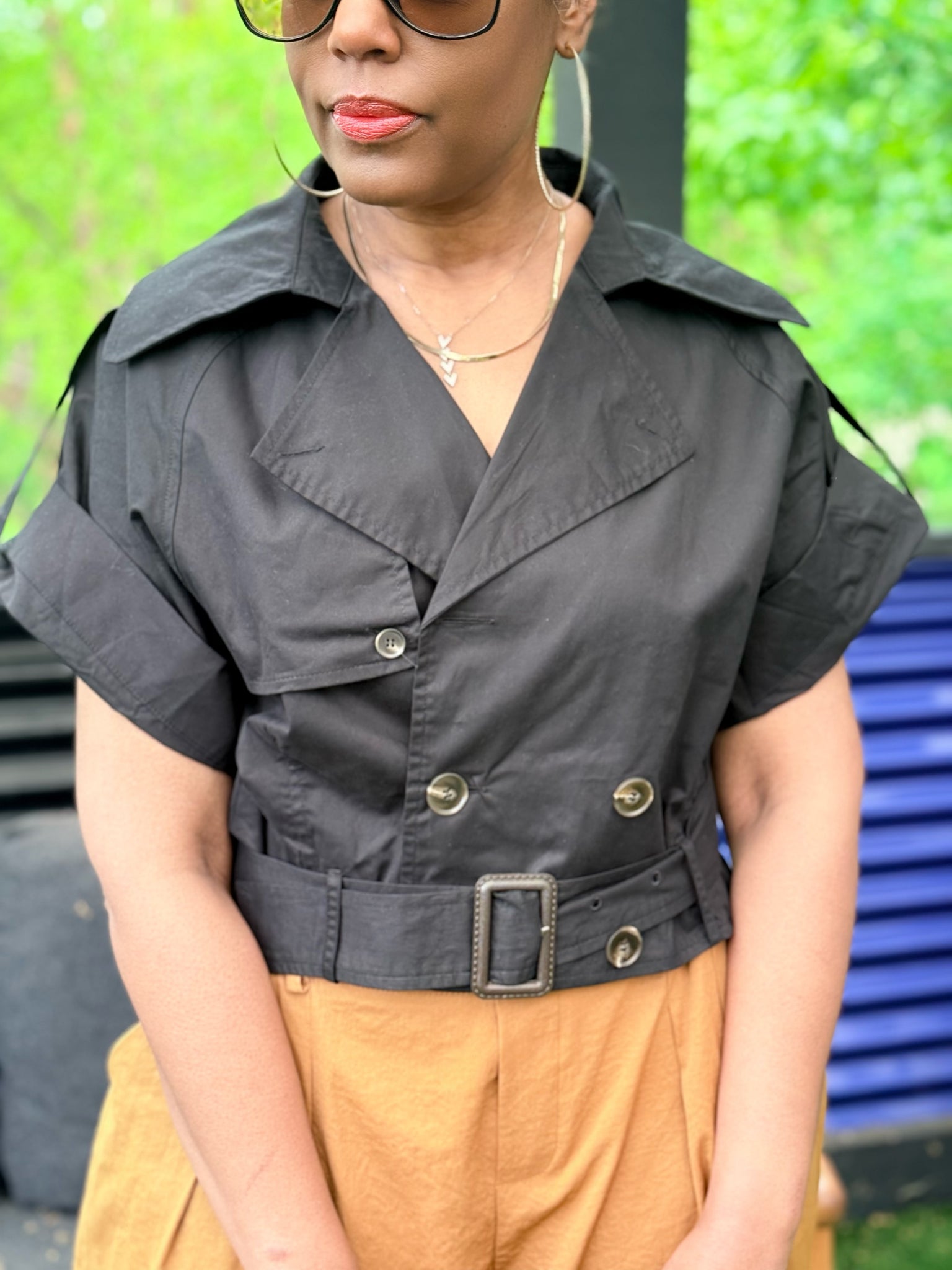 Nova Short Sleeve Crop Jacket – Pynk Mannequin