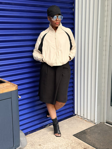 Nova Short Sleeve Crop Jacket – Pynk Mannequin