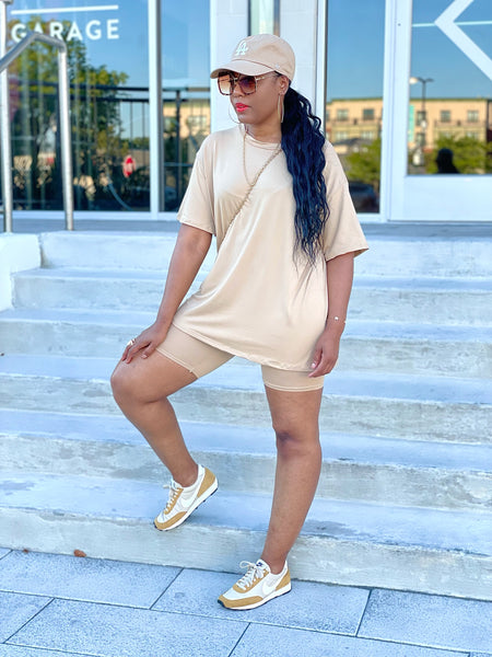Monica Biker Short Set